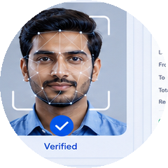 Employee face scan